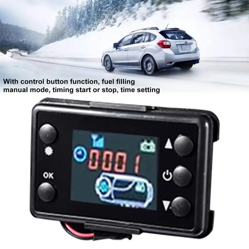 Diesels Air Heater LCD Monitor Switch+Control Board Motherboard+Remote Control For Car Parking Heater Controller 12V 24V