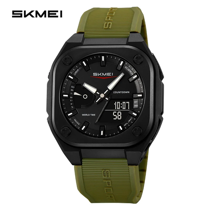 SKMEI 2328 Alarm Clock Horloges Man Business Orologi Digital Electronic Watch Fashion Sports Watches Men Waterproof Wristwatch