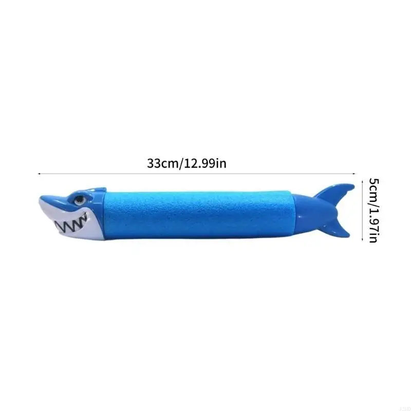 

J2HD Pulling Out Design Water Guns Cartoon Water Soaker Blasters with NonSlip Handle For Children Adult Water Activity