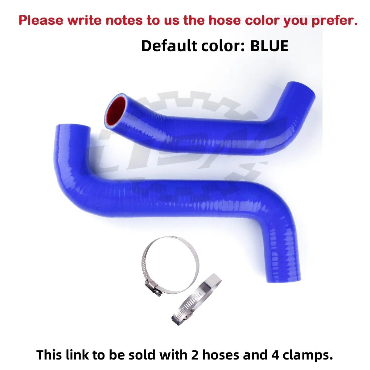 

2PCS 3PLY For Subaru Impreza 2008-2014 WRX STi GRB GH8 EJ20 Car Silicone Radiator Water Coolant Hose Tube Pipe Kit
