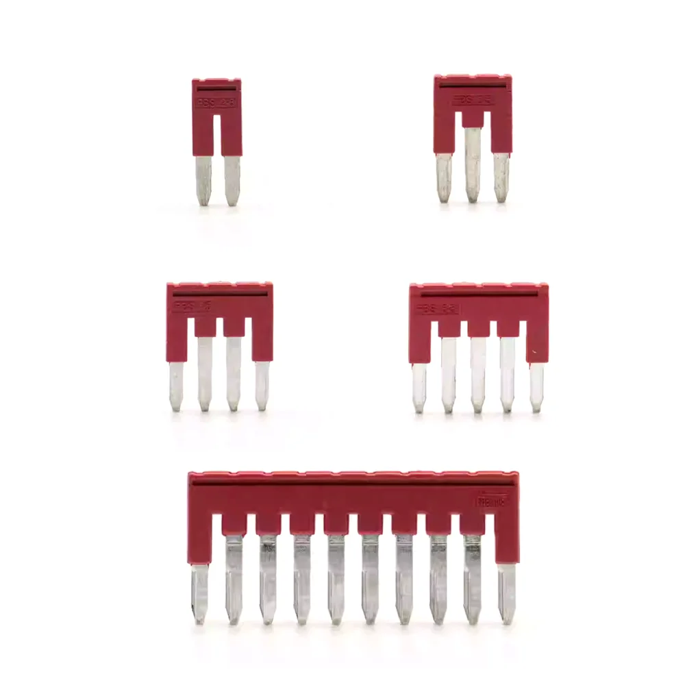 

10pcs FBS10-5 FBS2-5 FBS3-5 FBS4-5 FBS5-5 Jumpers 2/3/4/5/10 Seat PT ST 2.5mm DIN Rail Terminal Block Accessories Plug-In Bridge