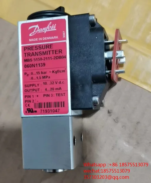 For Danfoss MBS5150-2111-2DB04 060N1139 Pressure Sensor MBS 5150 MBS5150