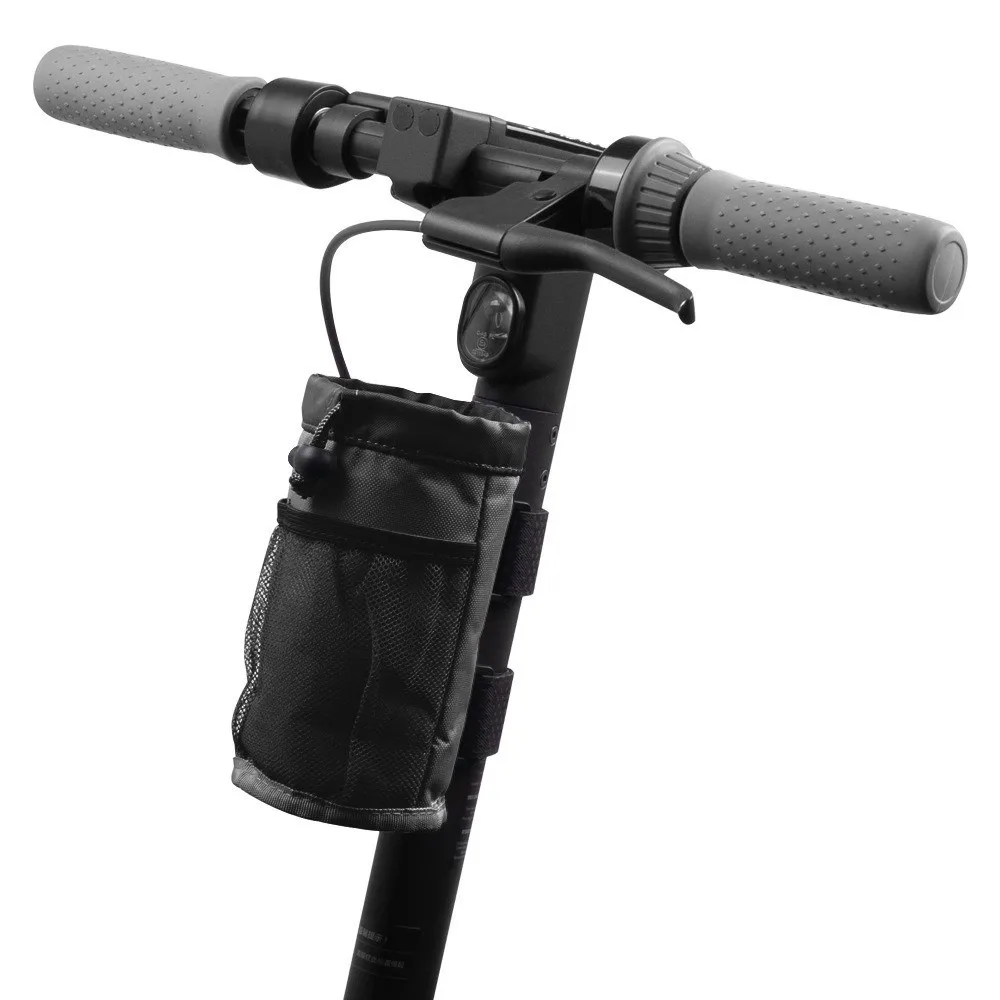 Insulated Scooter Water Bottle Holder Mesh Bag Bumper Cover Handlebar Cup Holder Handlebar Water Bottle Bag Bike view 4