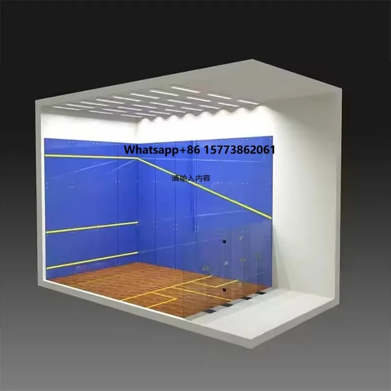 Most Popular Squash Court Single Squash Court Double Squash Court for Sale