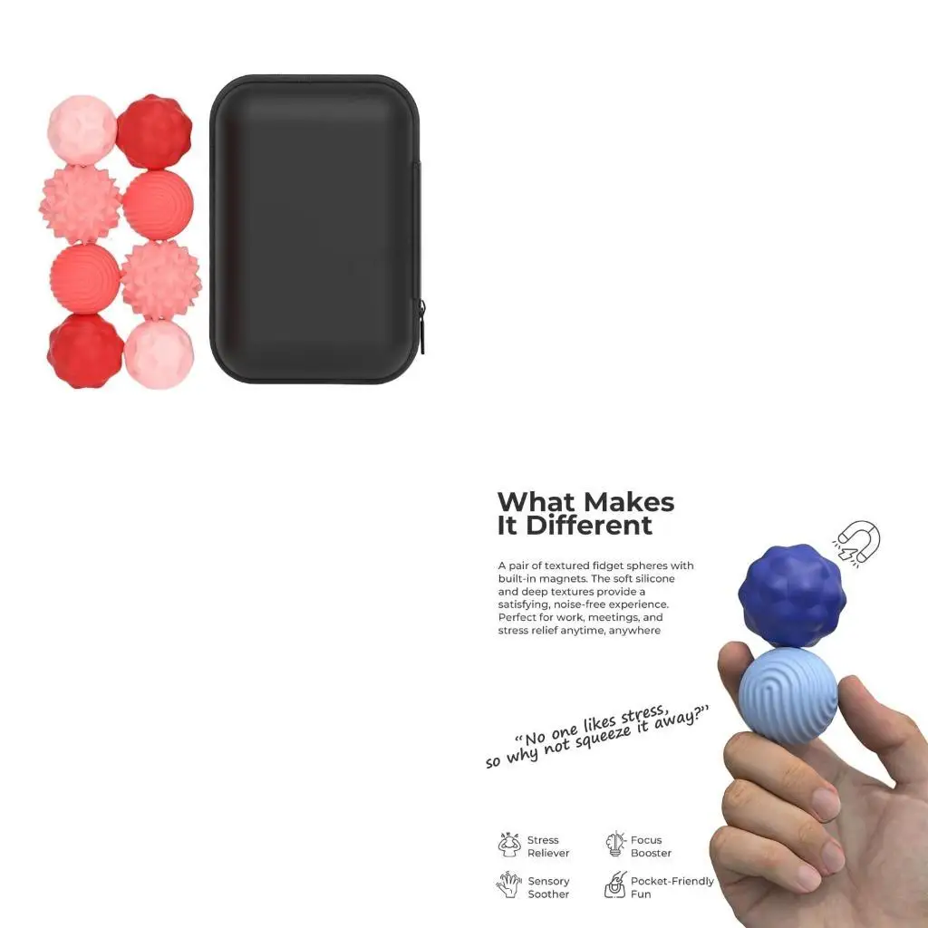 

76HF -ассорти силиконовые сенсорные магнитные шарики идеально подходят для семейного времени и раннего детского образования