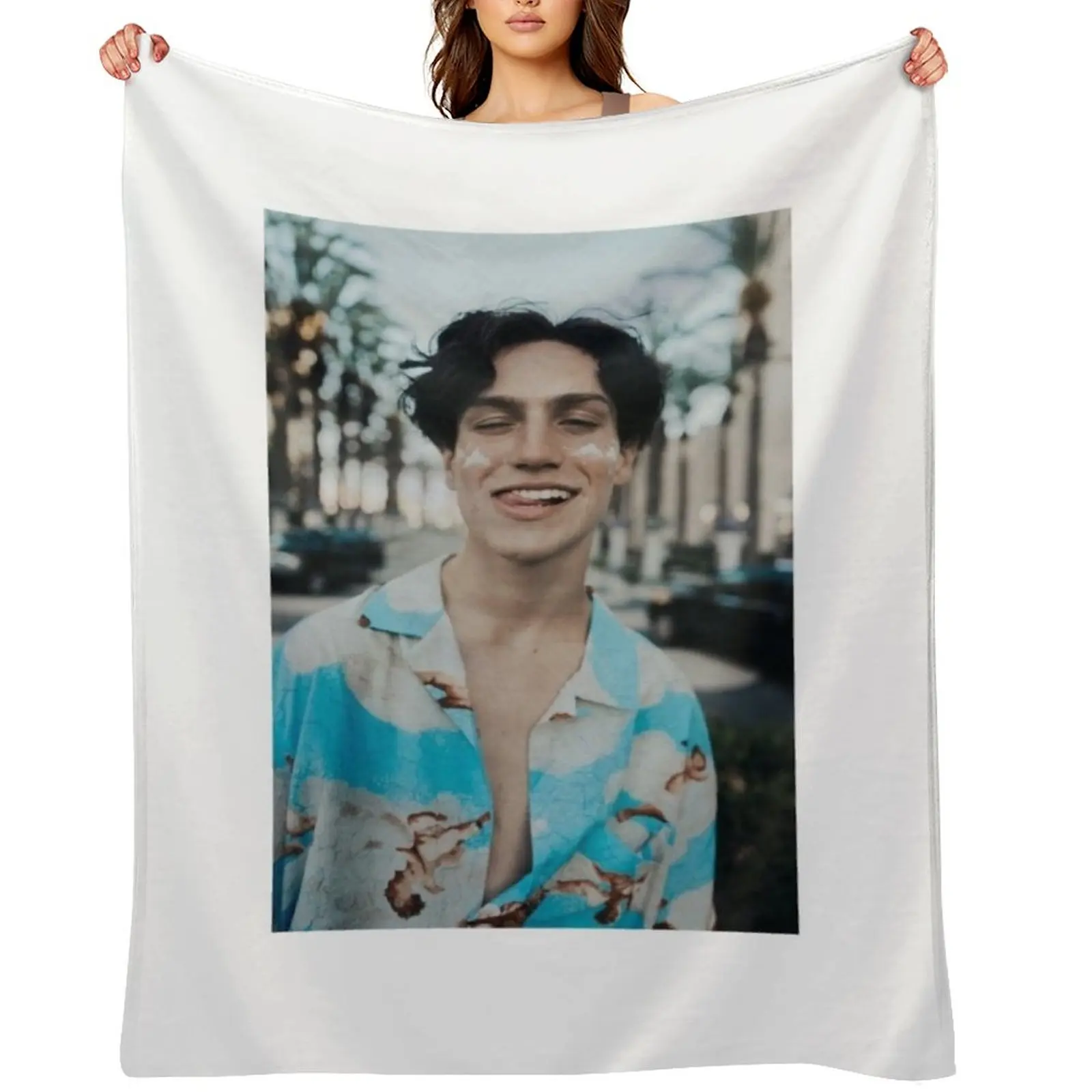 

lil huddy Throw Blanket wednesday Picnic Soft Designers Blankets