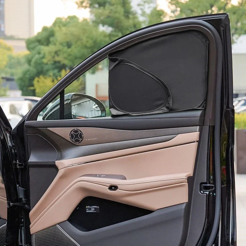 

Для BYD DENZA N7 2023-настоящее время автомобиля, черное окно, солнцезащитный козырек, автоматический анти-УФ-тепляционный защитный чехол, аксессуар для интерьера