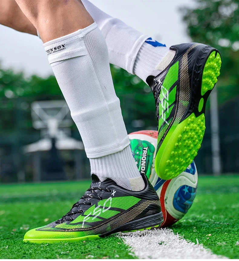 Neue Herren Fußballschuhe Match Sneakers Rutschfeste Fußballschuhe für Rasen Outdoor-Sport Trainingsschuhe Professionelle Ultraleichte Unisex-Schuhe – Detail 39