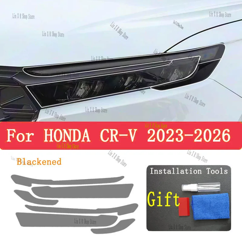 

For HONDA CR-V (2023-2026) TPU Car Exterior Headlights Anti-Scratch Protective Film Headlamps Repair Sticker Accessories Refi
