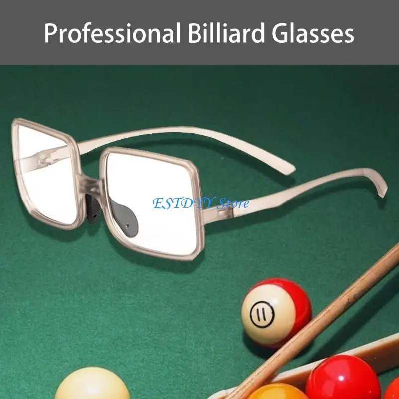 

G6DE Fashion Billiards Goggles Eyewear Четко просмотр бильярдных очков очков для улучшений бильярда