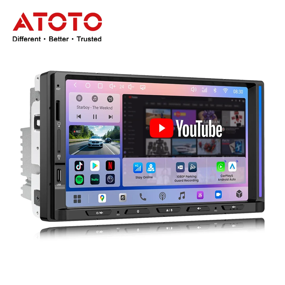 ATOTO 7 inch Android Double 2 Din Smart Car Systems Stereo Screen