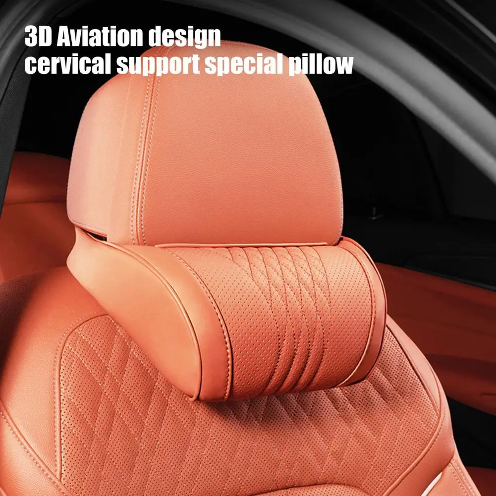 Automotive Accessories for Long Distance Driving Universal Memory Foam Car Headrest Neck Pillow Ergonomic Auto Neck for Long