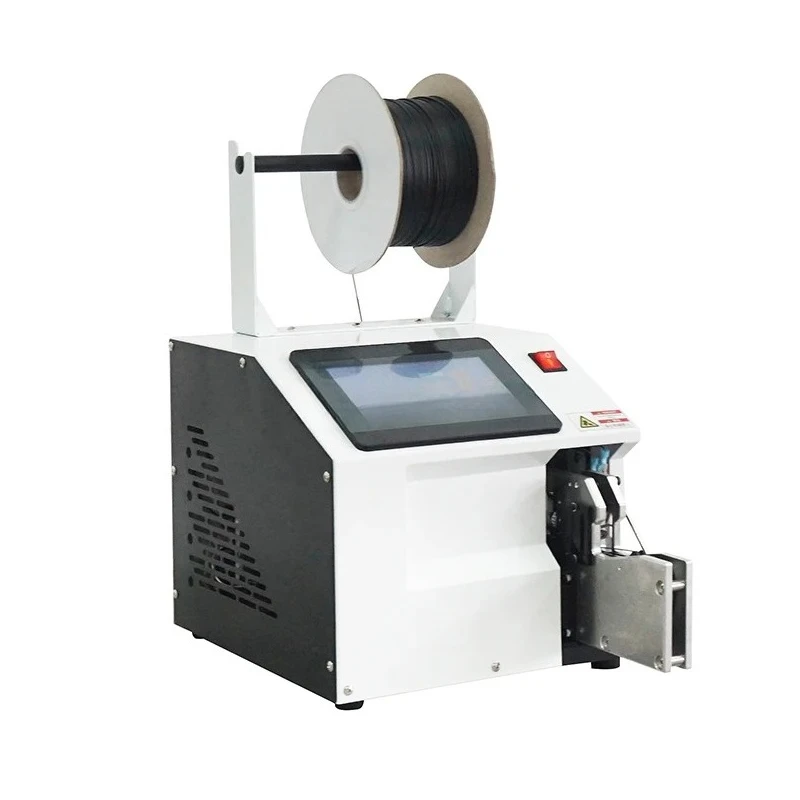 Fast Speed Semi Automatic Wire Coil Tying Machine Automatic Wire Twist Tie Binding Machine