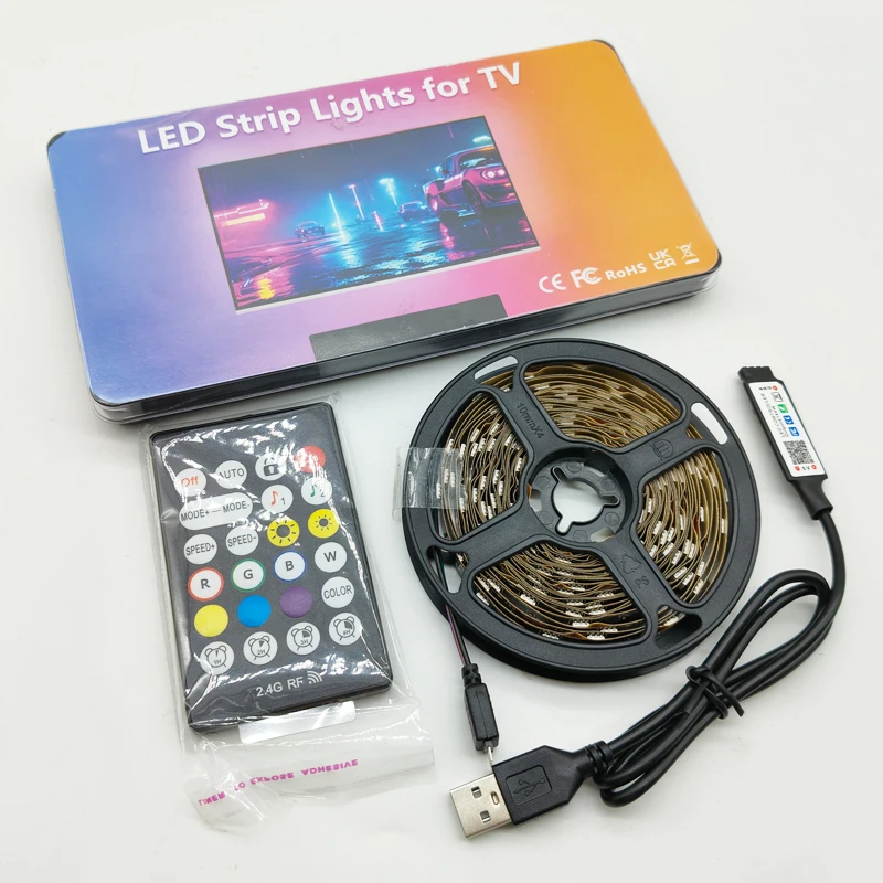 RGBIC TV Backlight Kit 5M for 65-75in Smart LED TV