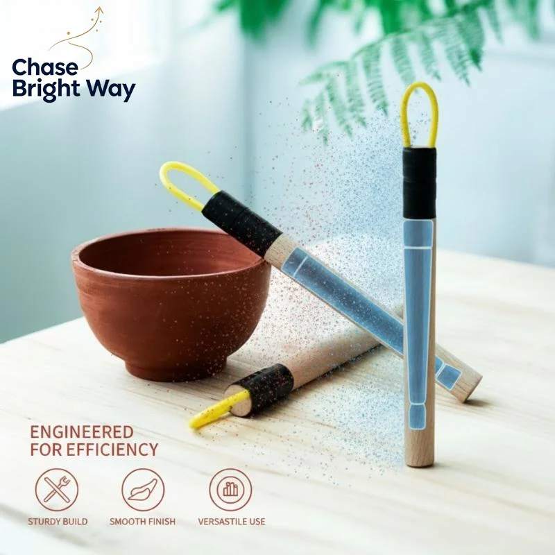 Pottery Polishing Rod Ergonomic Clay Trimming Pen for Purple Sand Ceramic Repairing DIY Craft Beginners Use