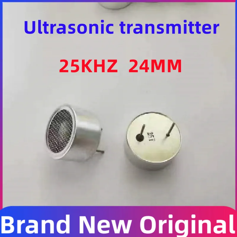 TCT25-24T-sonda ultrasónica para ratón y perro, transmisor de sensor de conducción, 24mm, 25Khz