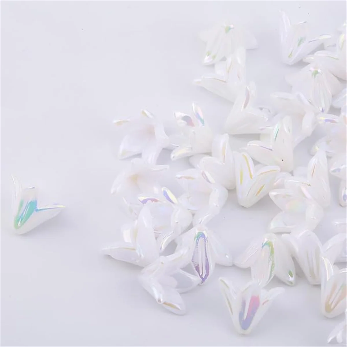 ABIY-50sets DIY Guardian Angel Pendant Kit, Make Your Own Pearl Angel Pendant, Key Ring, Pendant for DIY Wedding Crafts