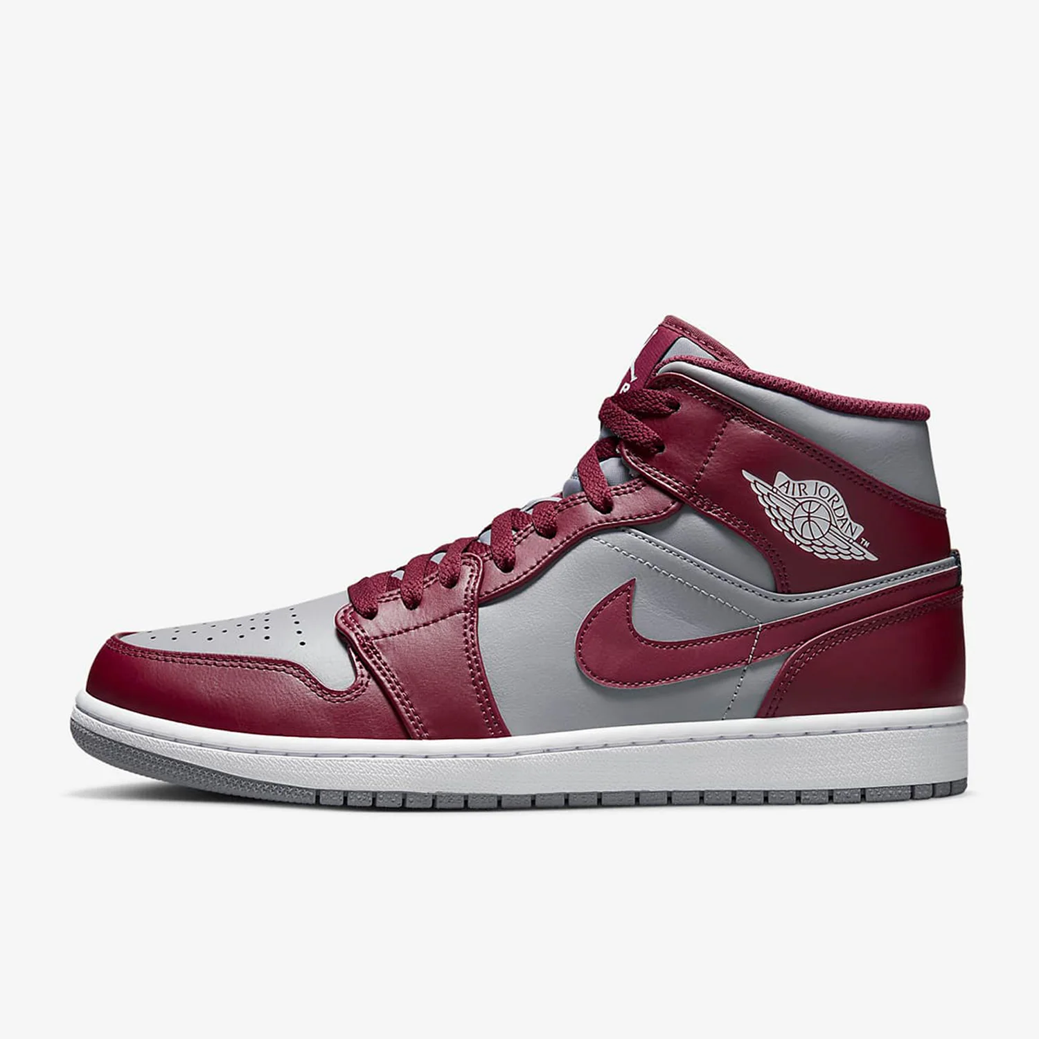 Nike Authentic Air Jordan 1 Mid Men's Sports High Top Board Shoes DQ8426-615 view 2