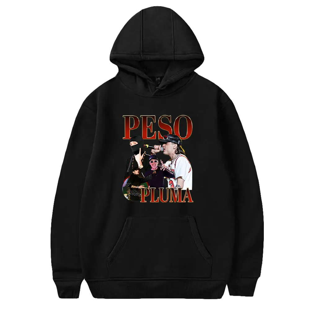 

Peso Pluma Hoodies 2023 World Tour Merch Print Women/Man Fashion Casual HipHop Style Streetwear Sweatshirts