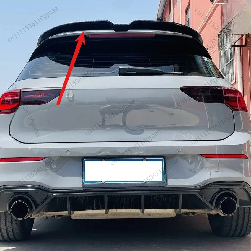 Rear Trunk Boot Spoiler Wing For VW Golf 8 8.5 MK8 MK8.5 GTI R GTD GTE 2020-2025 Car Exterior Tuning Roof Lip Kit