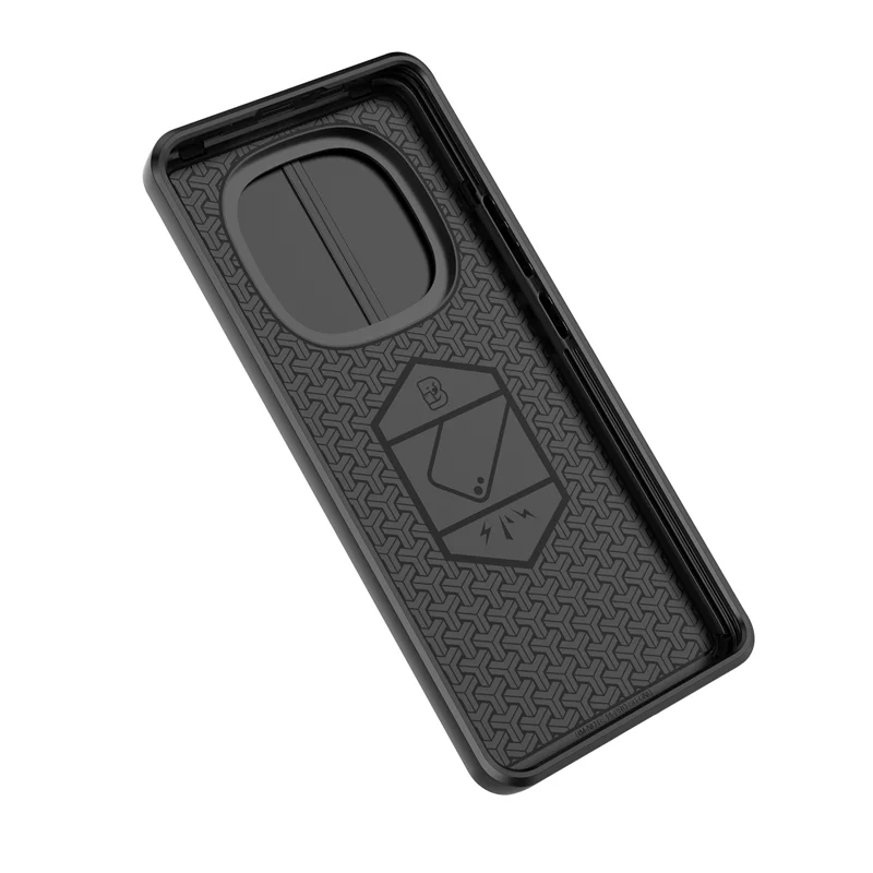 Para xiaomi redmi nota 14 pro 5g caso slide lente armadura caso de telefone para redmi note14pro 5g anel magnético titular capa