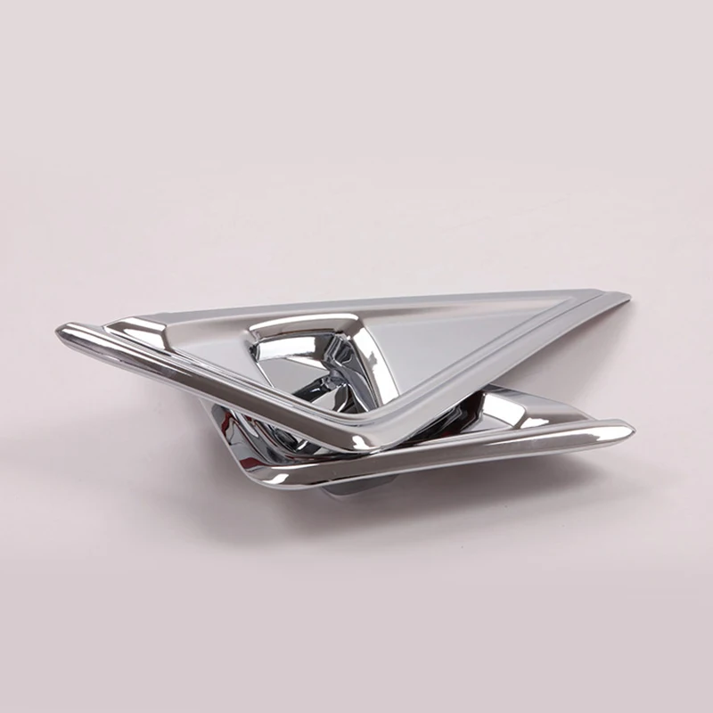 غطاء مصباح أمامي خارجي من الكروم ABS ، مصباح ضباب لتويوتا ألفارد فيلفاير-من ملحقات السيارة