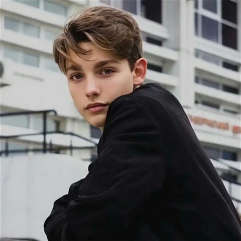 

Korean Style New Red and Blue Denim Polka Dot Star Kids Hair Accessories Fabric Sweet & Cool Girl Hair Clips Bangs Side Clips