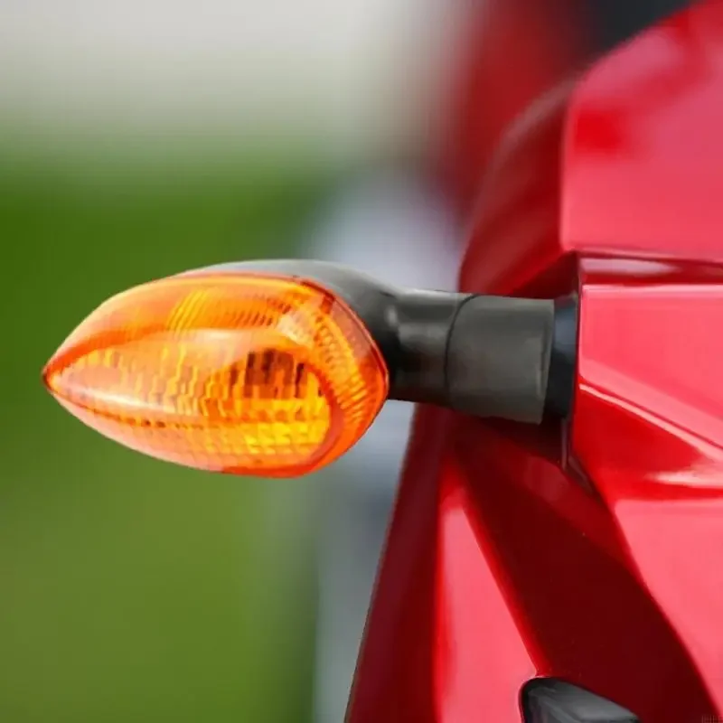 

Motorcycle Turn Lights With Bright LED Beads Waterproof Housing Easy Mounting for Most Bikes D7YA