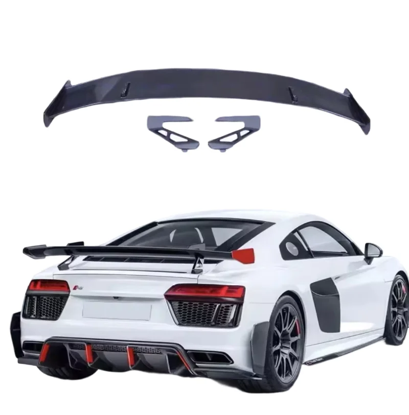 Restomod Body KitsP Style High Quality Carbon Fiber Rear Bumper Spoiler Wing With Easy Installation For R8 GT