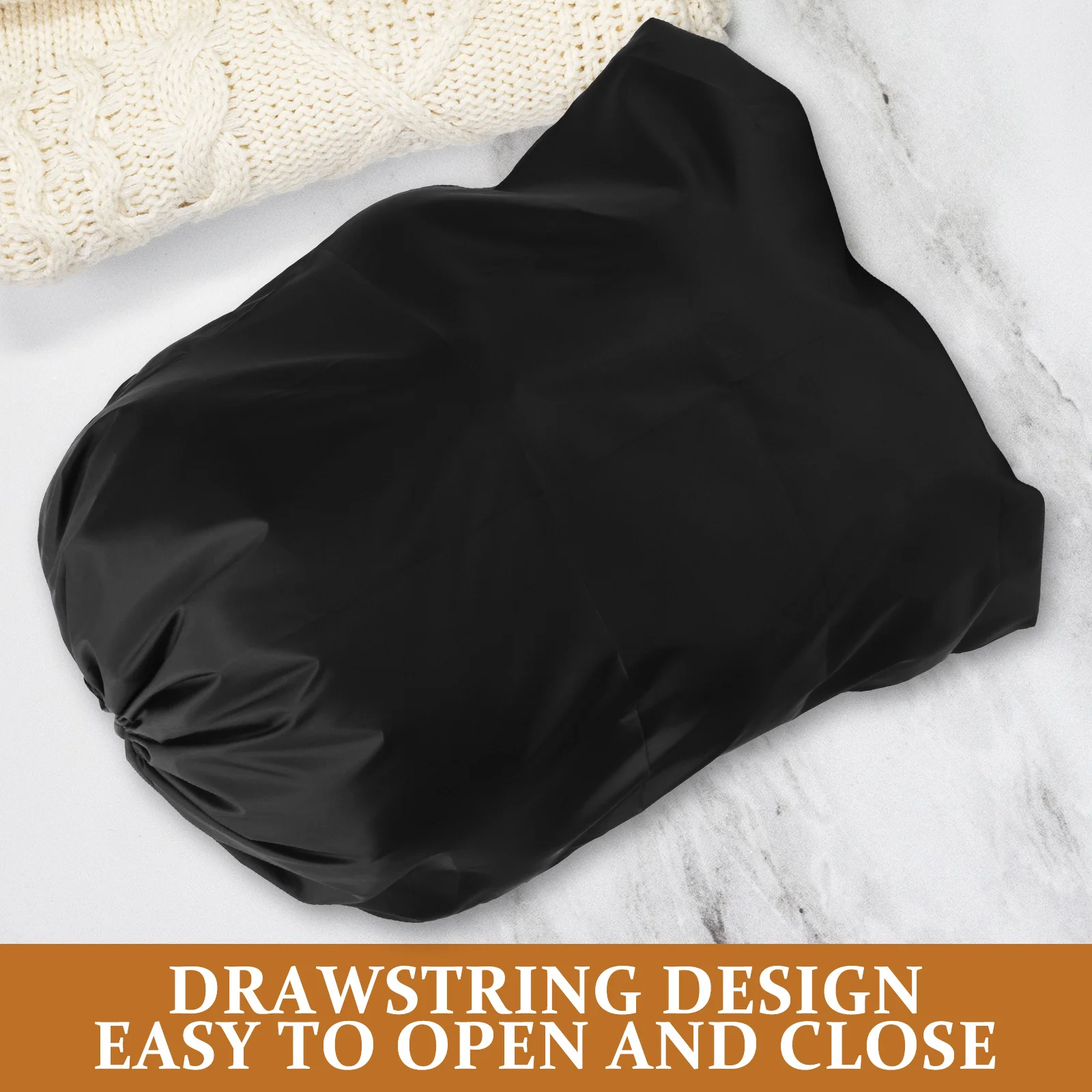 

Large Nylon Travel Laundry Bag Drawstring Foldable Waterproof Organizer Dirty Clothes Pouch for Dorm Bathroom Family