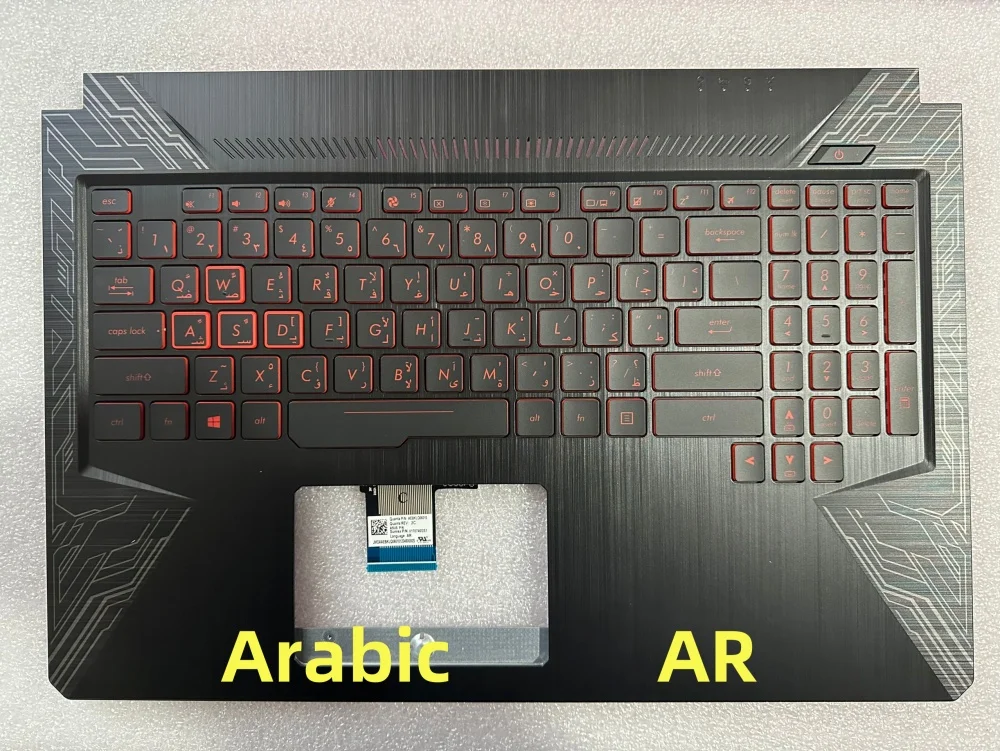 Portugal/Spanish//Latin/Arabic/ Laptop Keyboard For ASUS TUF Gaming FX504 FX504GE FX504GD FX80 FX80GE ZX80G FZ80 ZX80G Backlight