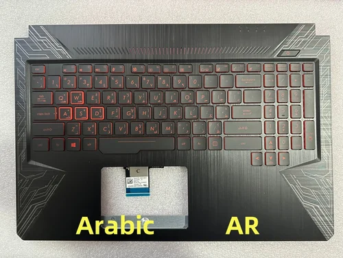 Imagen 2 del producto Portugal/español/latino/árabe/teclado de ordenador portátil para ASUS TUF Gaming FX504 FX504GE FX504GD FX80 FX80GE ZX80G FZ80 ZX80G retroiluminación