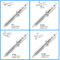 Mini Pinecil Micro short tips ST-I/BC2/KU/J02/B2/C4/D24/K Replacement for Pine64 Pinecil TS100 TS101 T85 PTS200 Soldering Iron
