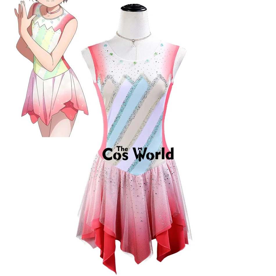

Костюмы для костюмированной вечеринки в стиле аниме Inori Yuitsuka Skating Outfits