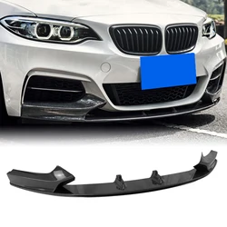 Front Bumper Spoiler Lip Trim Lower Plate Blade Splitter Guard For BMW 2 Series F22 F23 M Sport Coupe 2-Door 2014-2021