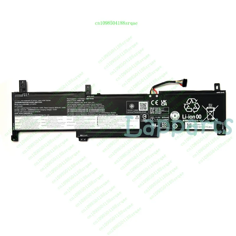

L21C3PF0 L21M3PF0 L21M3PF1 Аккумулятор для Lenovo IdeaPad 1-14IJL7 1-15IAU7"% тест"