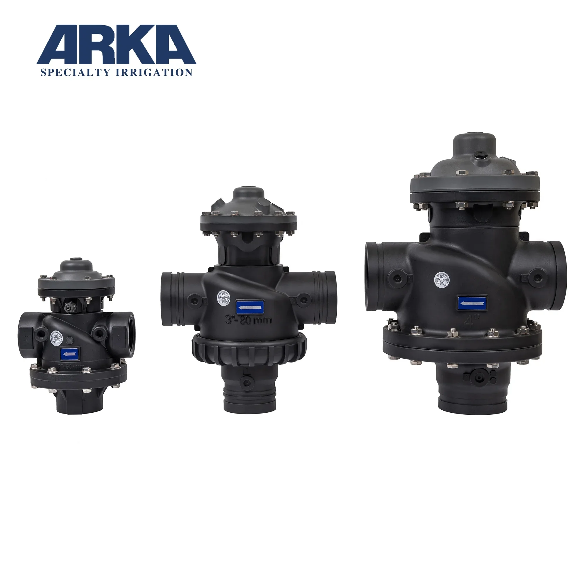 Automatic backwash irrigation valve hydraulic valve