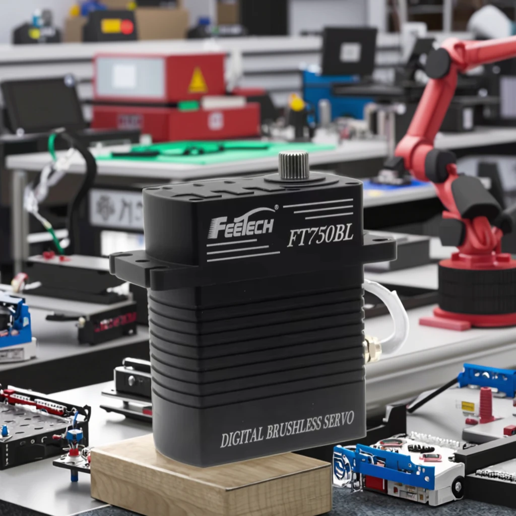 UAV Drone Servo 750Kg Ip65 กันน้ําดิจิตอล Rc Servo มอเตอร์ไร้แปรงสําหรับ Rc รถ/เรือ/หุ่นยนต์/Heavy-Lift อุตสาหกรรม Drones