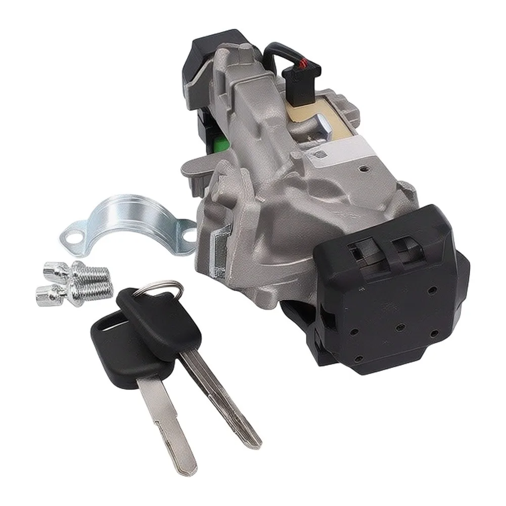 Ignition Switch \Lock Cylinder Assembly With 2 #Remote Keys 46 Chip For For Honda For Civic #2006 /2007 2008 2009 2010 2011 Repl