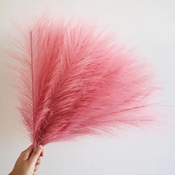 15pc Artificial Pampas Grass Fake Flower Simulated Reed Bouquet for Home Wedding Party Decoration Fluffy Boho Pampas Grass Decor