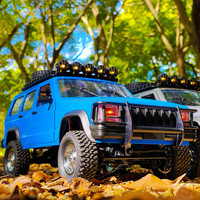 MN78 1/12 Scale Remote Control RC Model Simulation CHEROKEE XJ Climbing Car Classic Four-Wheel Drive Off-Road Vehicle