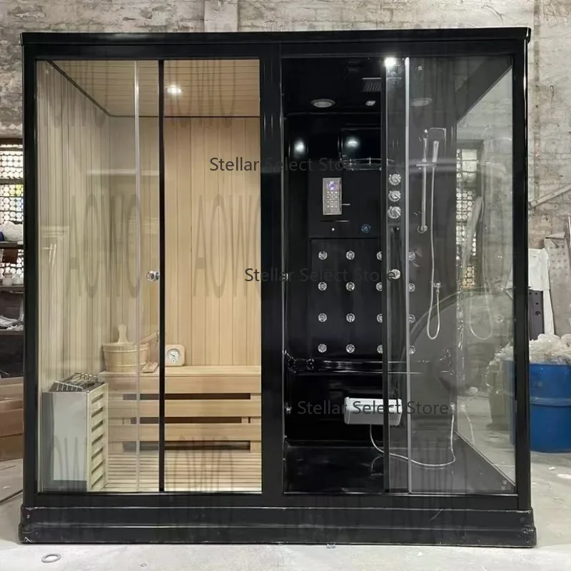 Customization.Dry Steam Indoor Steam Sauna Outdoor Home Sauna Dry Spa Rooms Hammam Shower Steam Cabin Sauna Ou