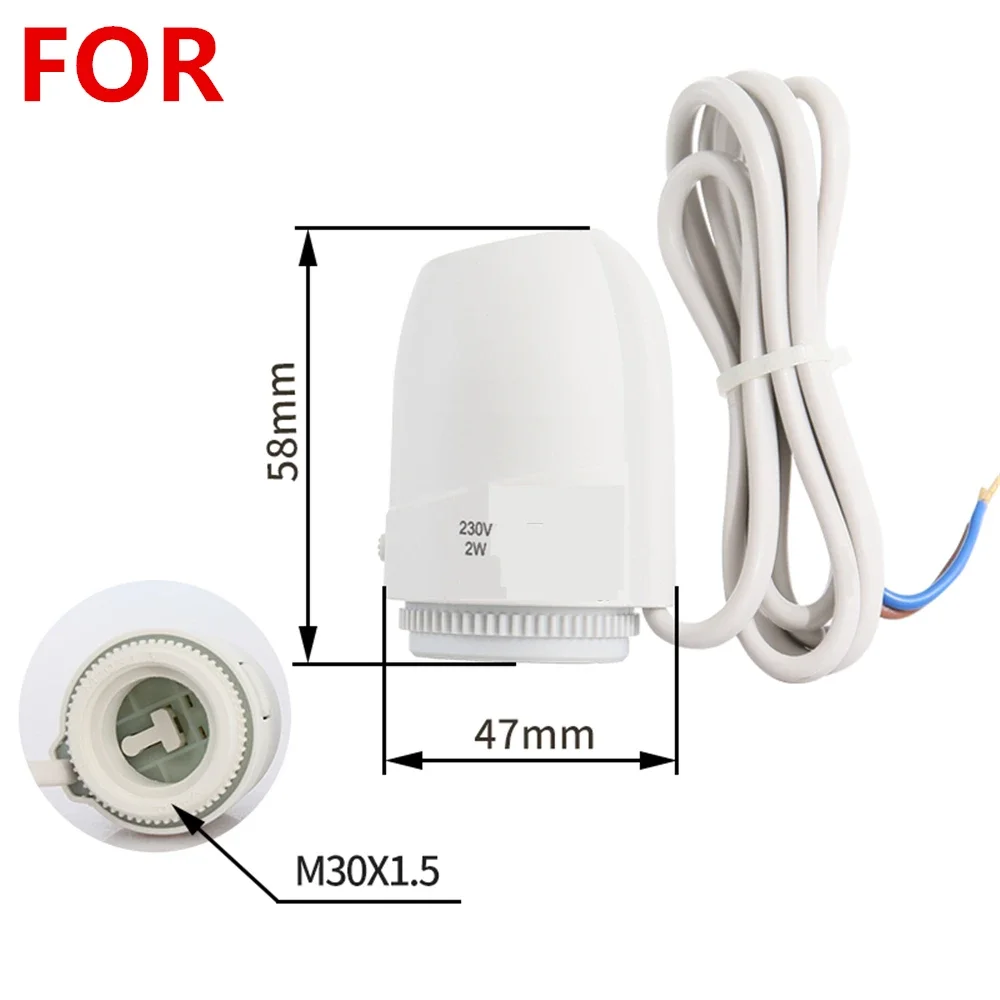 Sub-collector Floor Heating Electric Heating Actuator Electric Heating Actuator Water Floor switch