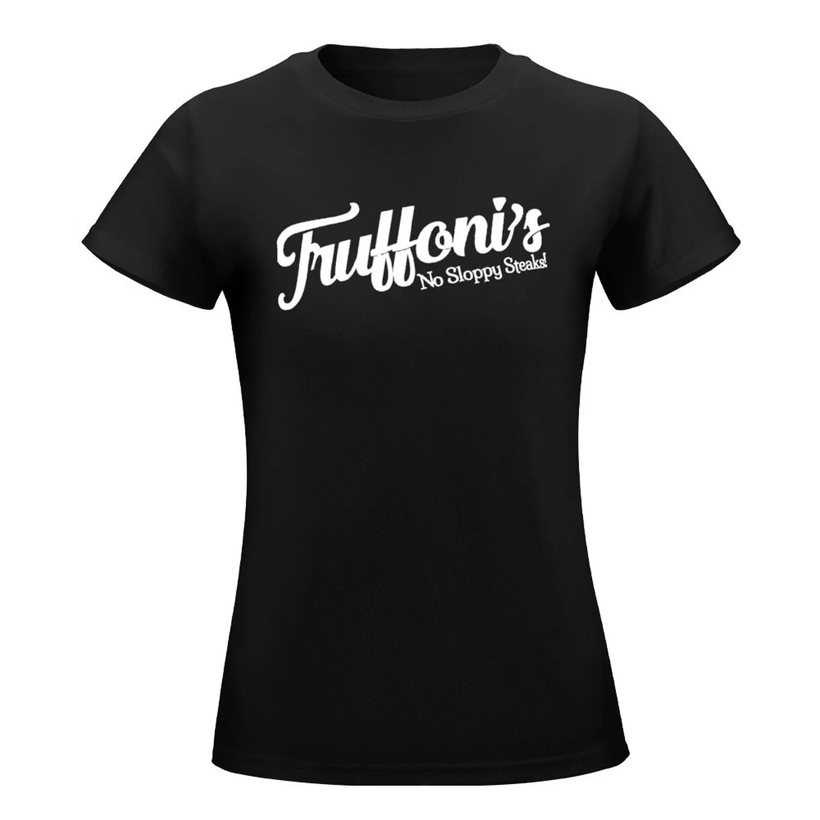 Truffoni-女性用美的Tシャツ,セクシーな服