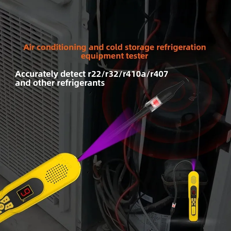 Refrigerant Leak Detector Refrigerator Refrigerant Leak Detector Air Conditioning R32 Snow Leak Detector