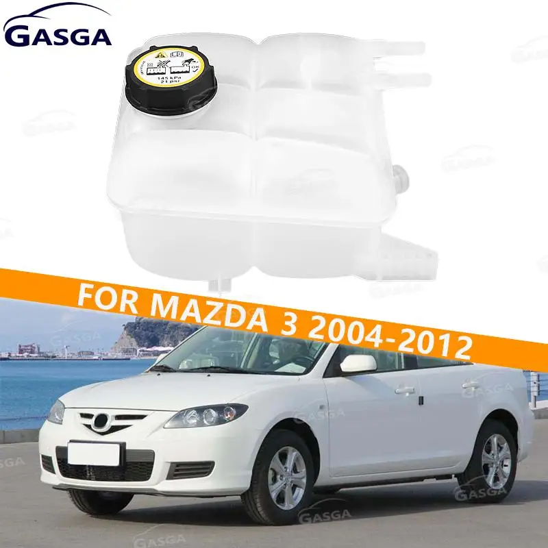 For Mazda 3 2004-2012 Bottle Reservoir Tank Auto Coolant Recovery Expansion Tanks LF8B-15-350B Car Accessories LF8B15350B