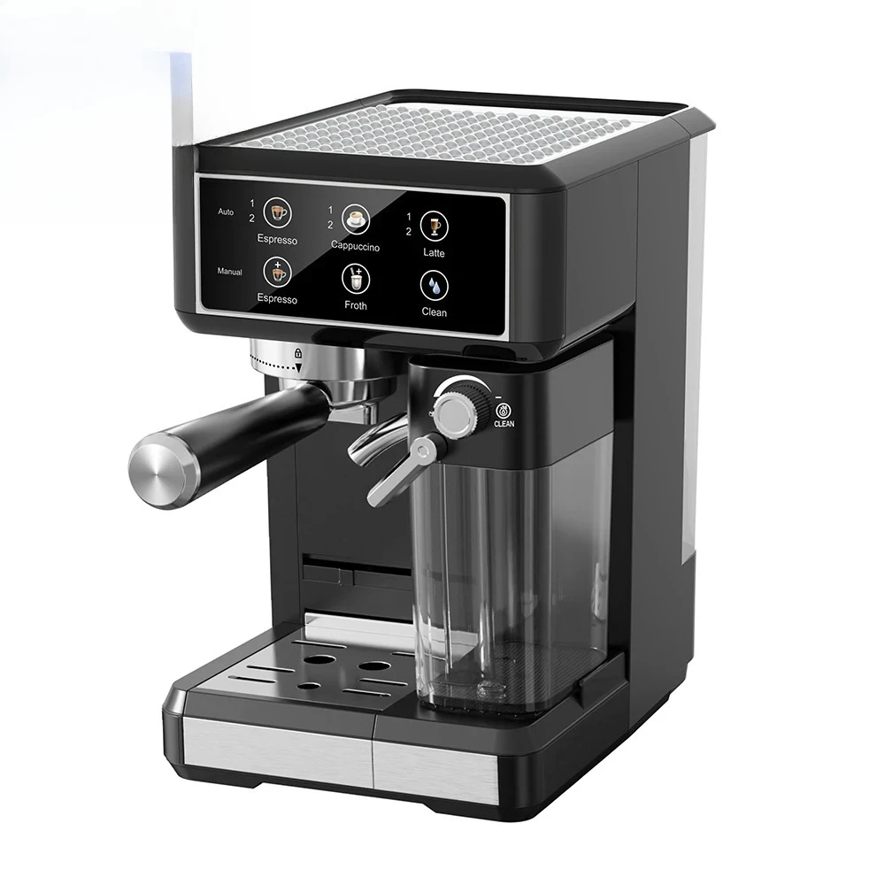 

Automatic Stainless Steel Espresso & Drip Coffee Maker Smart Home Electric Touch Screen for Household Portable for Car Hotel Use