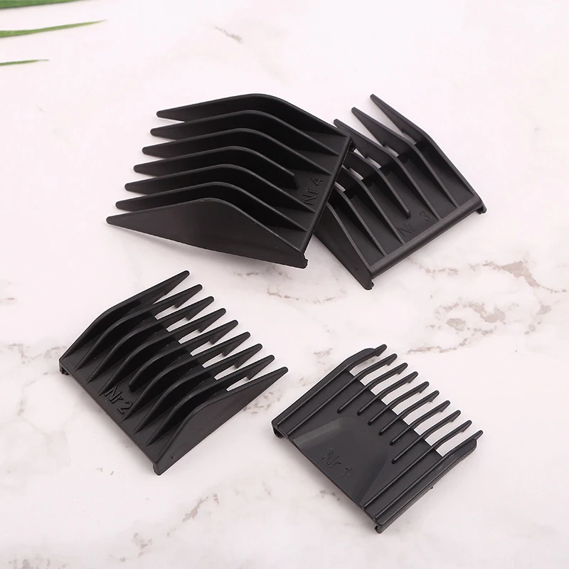 4PCS Universal Hair Clipper Limit Combs - Replacement Guide Guards for Barber Cutting