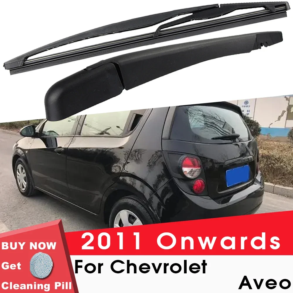 

BEMOST Car Rear Windshield Wiper Arm Blades Brushes For Chevrolet Aveo 2011 Onwards Back Windscreen Auto Styling Accessories