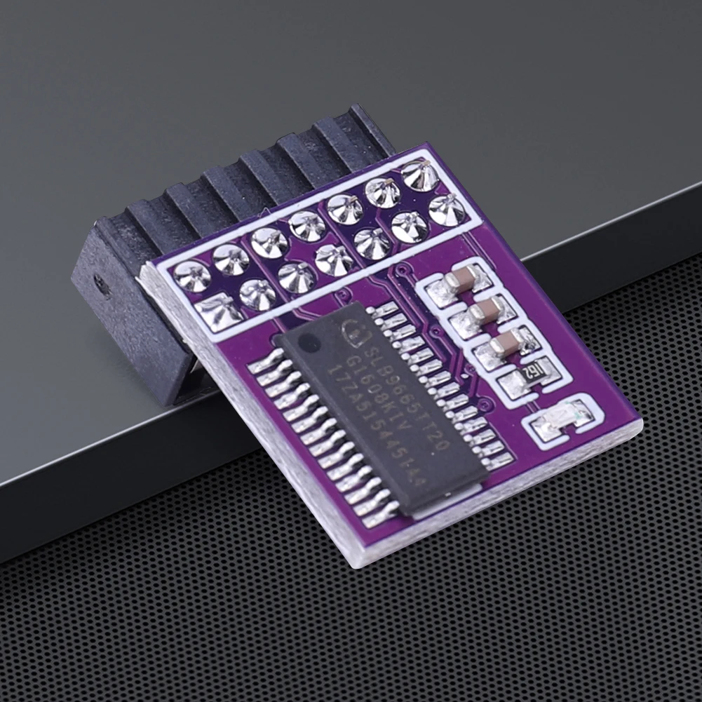 14Pin وحدة الأمن LPC واجهة GC-TPM2.0 التشفير عن بعد بطاقة دعم متعددة العلامات التجارية اللوحة الأم الصغيرة لاختبار ترقية WIN11 #1